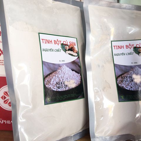 Tinh bột củ sen TN 200g- thanh mát giải nhiệt cơ thể
