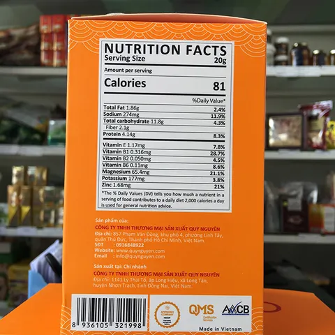 Bột dinh dưỡng đặc biệt Ông thầy Tuệ Hải 220g -[ Thùng 12 hộp]