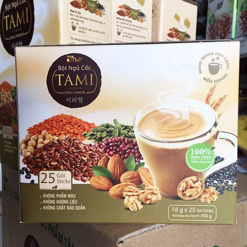 Bột ngũ cốc TAMI Tâm Minh- [Ngon bổ dưỡng cho sức khỏe mỗi ngày]