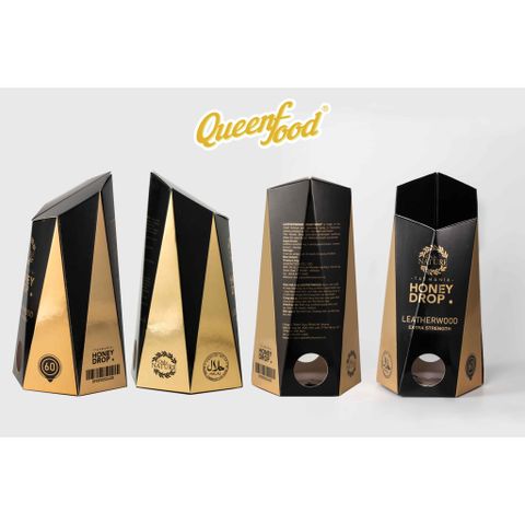 Kẹo sả nhân mật ong Honey Drop vàng Hộp 60 viên