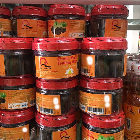 Chanh Muối trái QUY NGUYÊN 220g