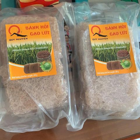 Bánh Hỏi Gạo Lứt 300g Quy Nguyên