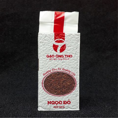 Gạo Lứt Đỏ Ông Thọ  1Kg-Gạo Lứt Huyết Rồng -Tốt cho sức khỏe, ăn kiêng, tiều đường, giảm cân, cao huyết áp