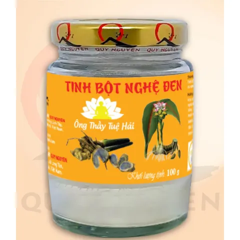 Tinh Bột Nghệ Đen Quy Nguyên 100 gram