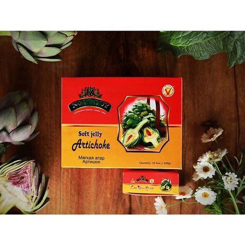 Cao mềm atiso giải độc gan loại đặc biệt hộp cam 1kg-Trà Ngọc Duy