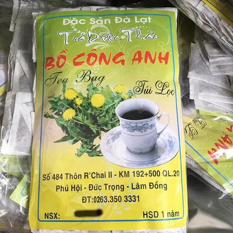 Trà bồ công anh nguyên chất Đà Lạt 72 túi lọc