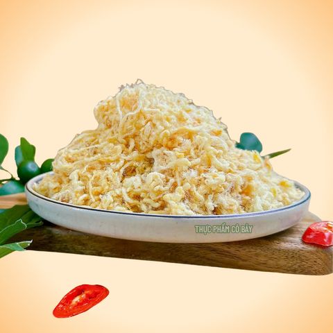 Chà bông heo, ruốc lợn hảo hạng mềm tơi, thơm ngon được làm thủ công đậm vị truyền thống