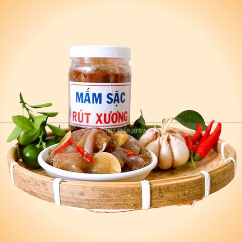 Mắm Cá Sặc Rút Xương Châu Đốc, ủ Bằng Đường Thốt Nốt. hủ 500gr