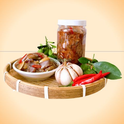 Mắm Cá Sặc Rút Xương Châu Đốc, ủ Bằng Đường Thốt Nốt. hủ 500gr