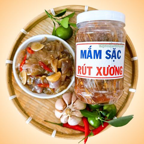 Mắm Cá Sặc Rút Xương Châu Đốc, ủ Bằng Đường Thốt Nốt. hủ 500gr