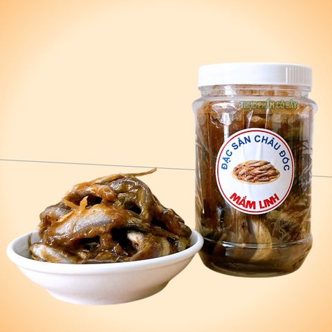 Mắm Cá Linh Nguyên Con hủ/500gr, chuẩn vị châu đốc, ủ bắng đường thốt nốt