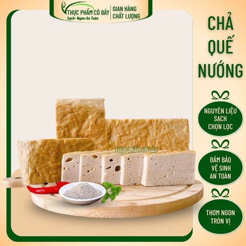 Chả quế nướng đặc biệt nhà làm, vị quế đặc trưng, 100% từ thịt heo sạch hương vị truyền thống