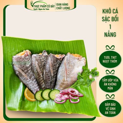 Hoả tốc- Khô Cá Sặc Bổi 1 Nắng - vị vừa ăn ,đặc sản Cần Giờ,1 vỹ/0.5gr