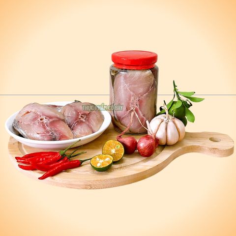 Mắm Cá Thu Dùi Ngâm Dầu, Chuẩn Vị Truyền Thống Thịt Béo Thơm