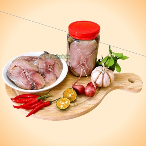 Mắm Cá Thu Dùi Ngâm Dầu, Chuẩn Vị Truyền Thống Thịt Béo Thơm