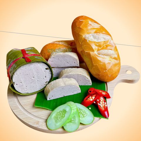 hỏa tốc_ Chả lụa, giò lụa hương vị truyền thống 100% từ thịt heo sạch, hàng mới mỗi ngày