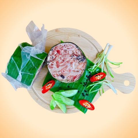 Giò Thủ - Chả Gân tai heo ngon giòn, thơm, hương vị truyền thống hàng mới mỗi ngày
