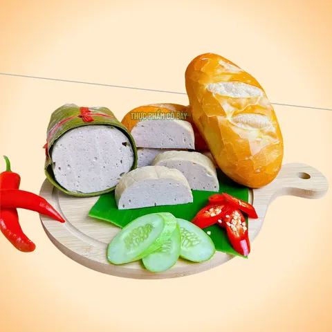 hỏa tốc_ Chả lụa, giò lụa hương vị truyền thống 100% từ thịt heo sạch, hàng mới mỗi ngày