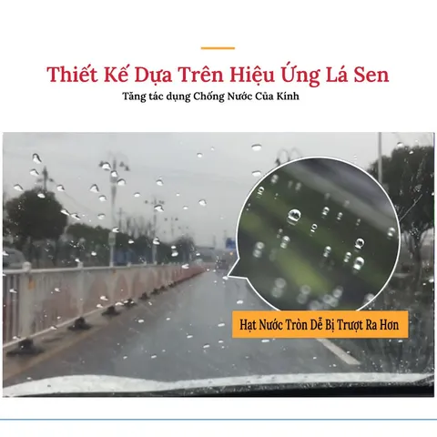 Chai Xịt Kính ô tô Chống Mưa Kèm Khăn