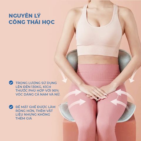 [BẢN VIP S2] Ghế Điều Chỉnh Tư Thế Ngồi Chống Gù Lưng, Ghế Công Thái Học Giảm Đau Mỏi Lưng Cao Cấp 772363