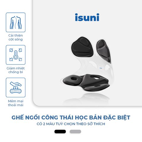 [BẢN ĐẶC BIỆT] Ghế Điều Chỉnh Tư Thế Ngồi Chống Gù Lưng, Ghế Công Thái Học Giảm Đau Mỏi Lưng, Hông 772375