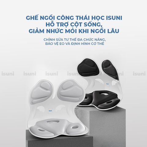 [BẢN ĐẶC BIỆT] Ghế Điều Chỉnh Tư Thế Ngồi Chống Gù Lưng, Ghế Công Thái Học Giảm Đau Mỏi Lưng, Hông 772375
