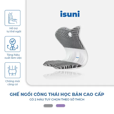 [BẢN VIP] Ghế Công Thái Học Điều Chỉnh Tư Thế Ngồi Chống Gù Lưng, Hỗ Trợ Cột Sống, Vai Cho Nam Nữ