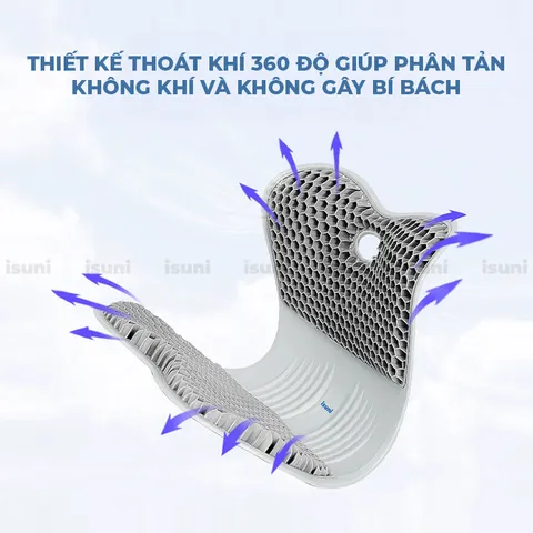 [BẢN VIP] Ghế Công Thái Học Điều Chỉnh Tư Thế Ngồi Chống Gù Lưng, Hỗ Trợ Cột Sống, Vai Cho Nam Nữ