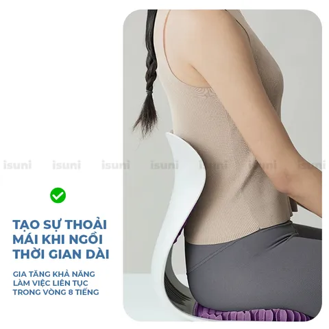 [BẢN VIP] Ghế Công Thái Học Điều Chỉnh Tư Thế Ngồi Chống Gù Lưng, Hỗ Trợ Cột Sống, Vai Cho Nam Nữ