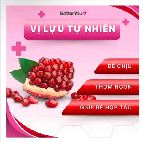 Sắt xịt Better You Iron 5mg – Bổ sung sắt hữu cơ dạng xịt, dễ hấp thu cho trẻ từ 1 tuổi và người lớn