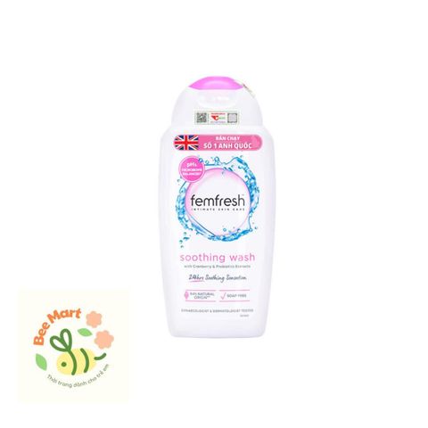Dung dịch vệ sinh phụ nữ cao cấp Femfresh Soothing Wash (250ml)