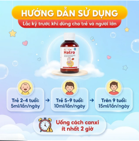 Siro bổ sung sắt và Vitamin nhóm B, giảm nguy cơ thiếu máu cho trẻ Fer + Multi Hatro (120ml)