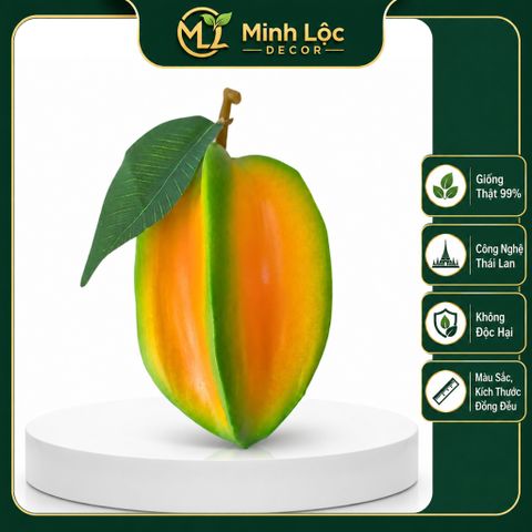 Trái Khế trang trí Cao Cấp | Trái Cây Nhựa foam, Trái Cây trang trí, Trái Cây Mô Hình