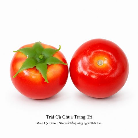 Trái Cà Chua trang trí Cao cấp | Trái Cây Nhựa foam, Trái Cây trang trí, Trái Cây Mô Hình
