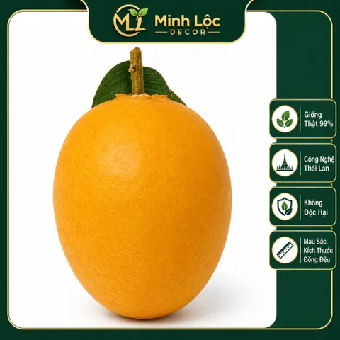 Trái Saboche | Sapoche (Hồng Xiêm) | Trái Cây Nhựa foam, Trái Cây trang trí, Trái Cây Mô Hình