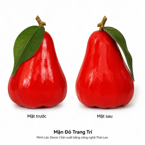 Trái Mận Đỏ trang trí | Trái Cây Nhựa foam, Trái Cây trang trí, Trái Cây Mô Hình