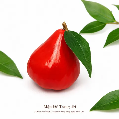 Trái Mận Đỏ trang trí | Trái Cây Nhựa foam, Trái Cây trang trí, Trái Cây Mô Hình