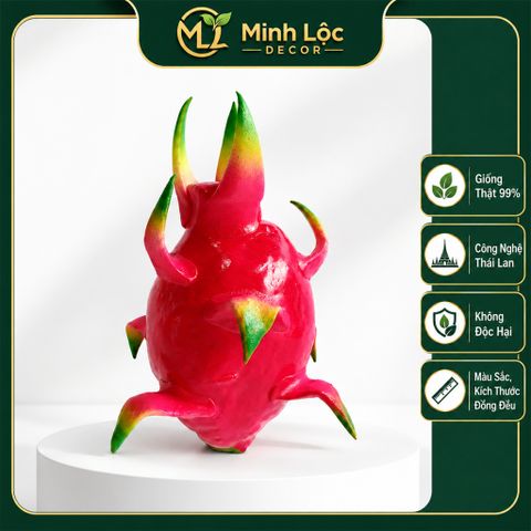 Trái Thanh Long trang trí Cao cấp | Trái Cây Nhựa foam, Trái Cây trang trí, Trái Cây Mô Hình