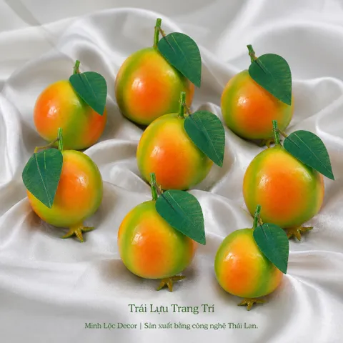 Trái Lựu trang trí | Trái Cây Nhựa foam, Trái Cây trang trí, Trái Cây Mô Hình