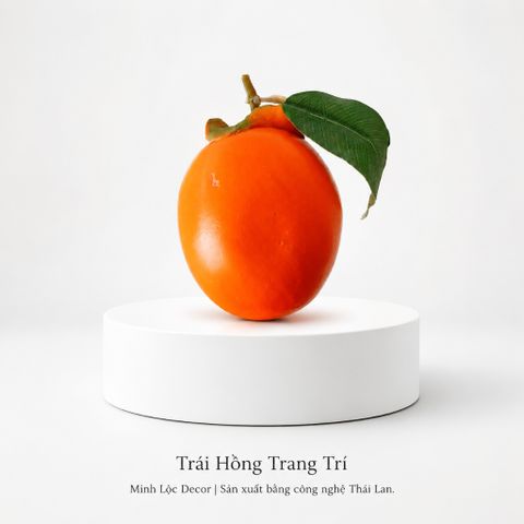 Trái Hồng trang trí | Trái Cây Nhựa foam, Trái Cây trang trí, Trái Cây Mô Hình