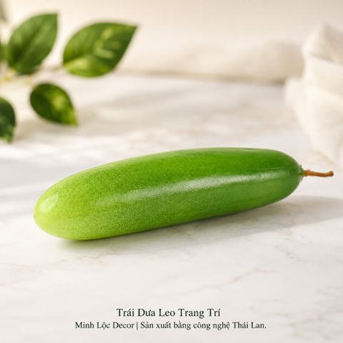 Trái Dưa Leo trang trí | Trái Cây Nhựa foam, Trái Cây trang trí, Trái Cây Mô Hình