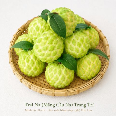 Trái Na (Mãng Cầu Na) | Trái Cây Nhựa foam, Trái Cây trang trí, Trái Cây Mô Hình