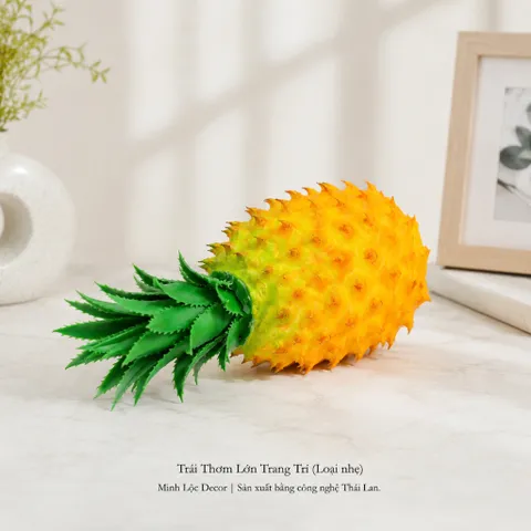 Trái Thơm Lớn/ Nhỏ trang trí (Loại nhẹ) | Trái Cây Nhựa foam, Trái Cây trang trí, Trái Cây Mô Hình