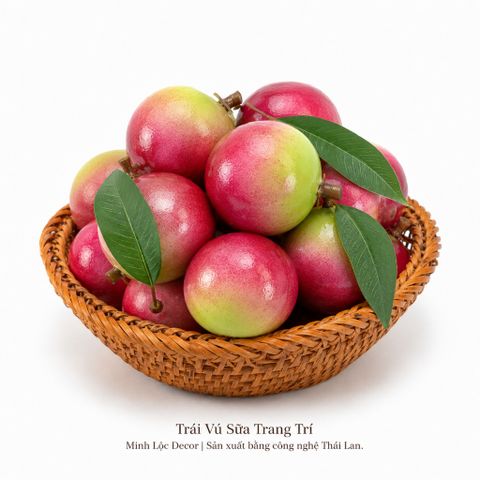 Trái Vú Sữa trang trí | Trái Cây Nhựa foam, Trái Cây trang trí, Trái Cây Mô Hình