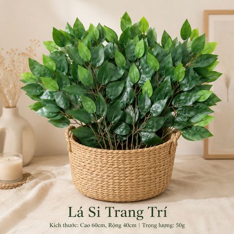 Lá Si trang trí, Lá Si Gi.ả mô hình Việt Nam công nghệ Thái Lan GIỐNG THẬT 99% | Trái Cây Nhựa foam, Trái Cây trang trí