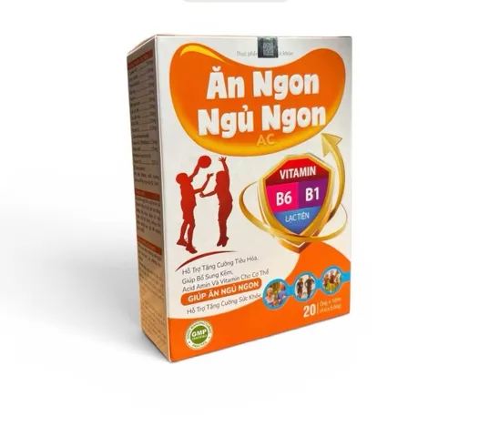 Siro ăn ngon ngủ ngon AC giúp bé ăn ngon ngủ ngon giấc (hàng mới date mới)