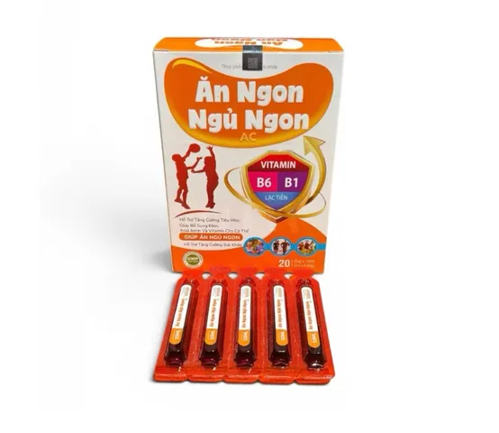 Siro ăn ngon ngủ ngon AC giúp bé ăn ngon ngủ ngon giấc (hàng mới date mới)