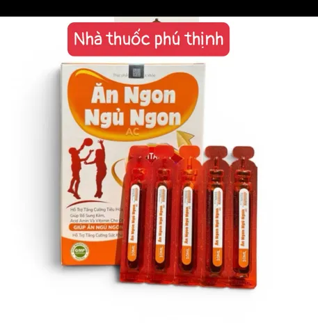 Siro ăn ngon ngủ ngon AC giúp bé ăn ngon ngủ ngon giấc (hàng mới date mới)