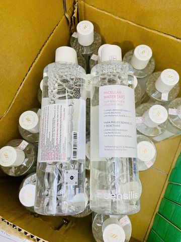 Nước Tẩy Trang Làm Dịu Da Nhạy Cảm Sensilis Micellar Water 400ml [ hàng nhập khẩu ]