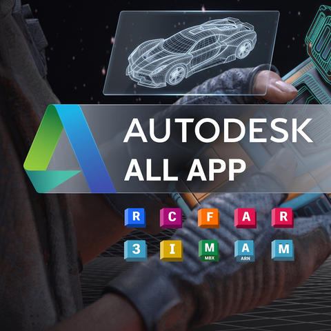 Nâng Cấp Tài Khoản Autodesk All Apps 1 Năm - AutoCAD, 3DsMax, Revit,..